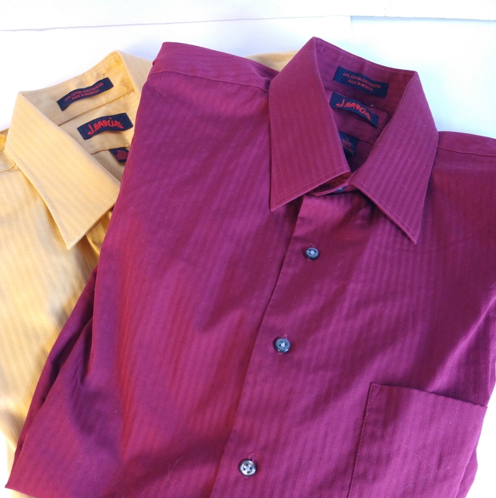 2 J. Garcia button down shirts bundle.